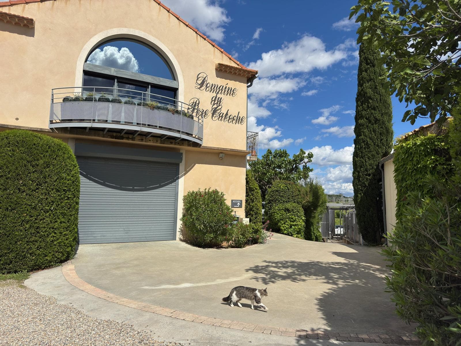 Façade du Domaine du Père Caboche