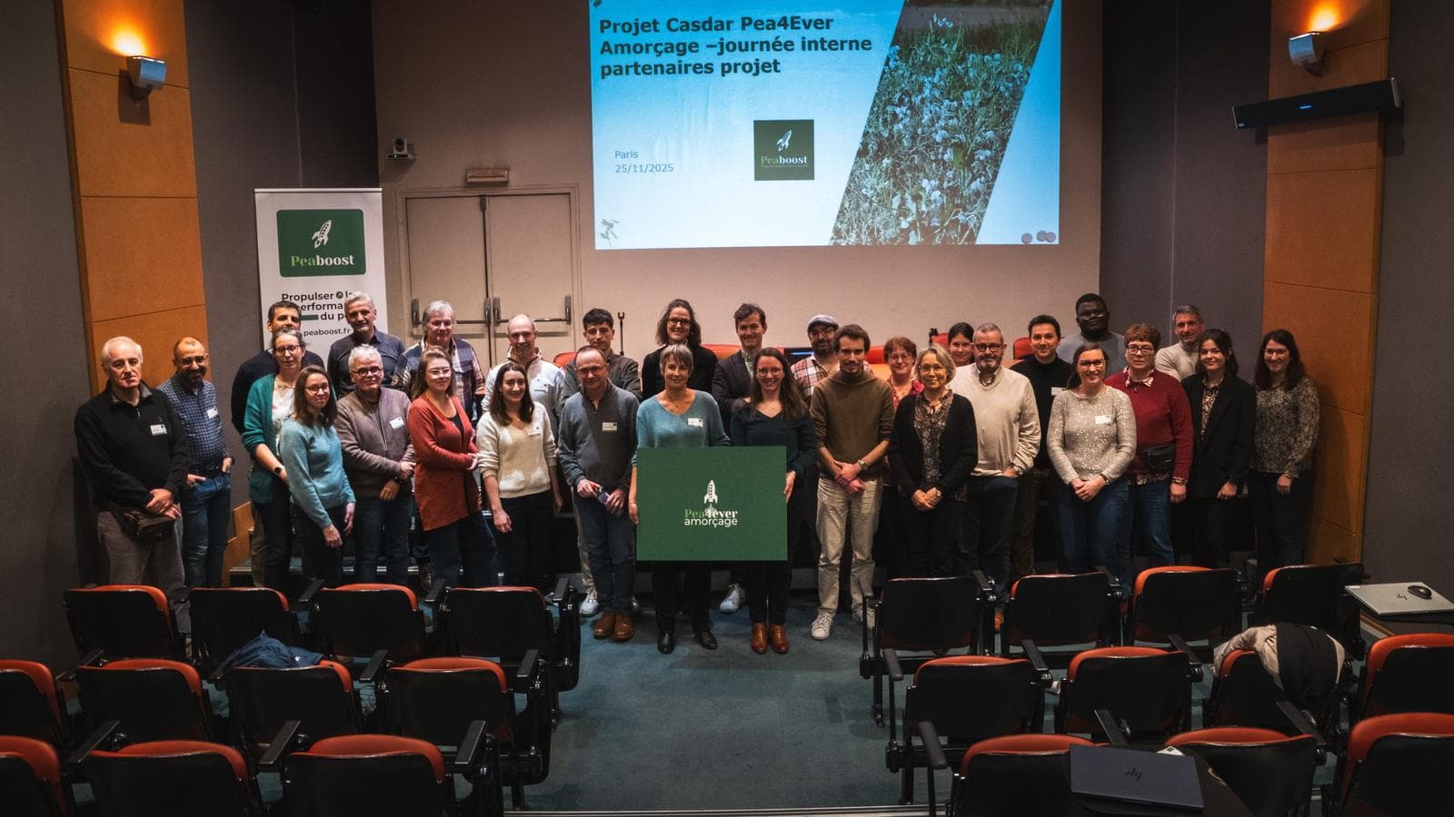 Photo de groupe des partenaires du projet
